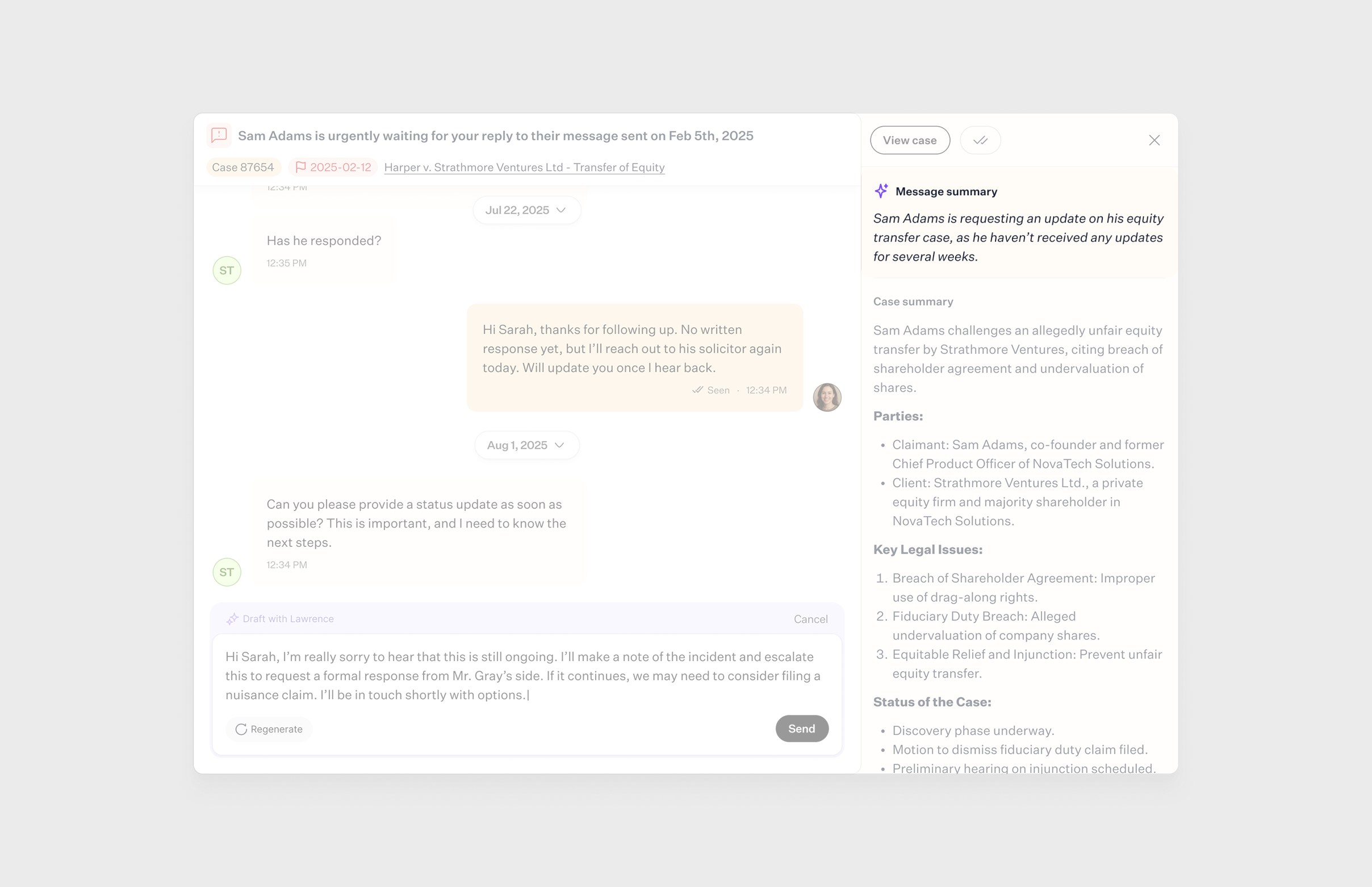 AI-generated summaries