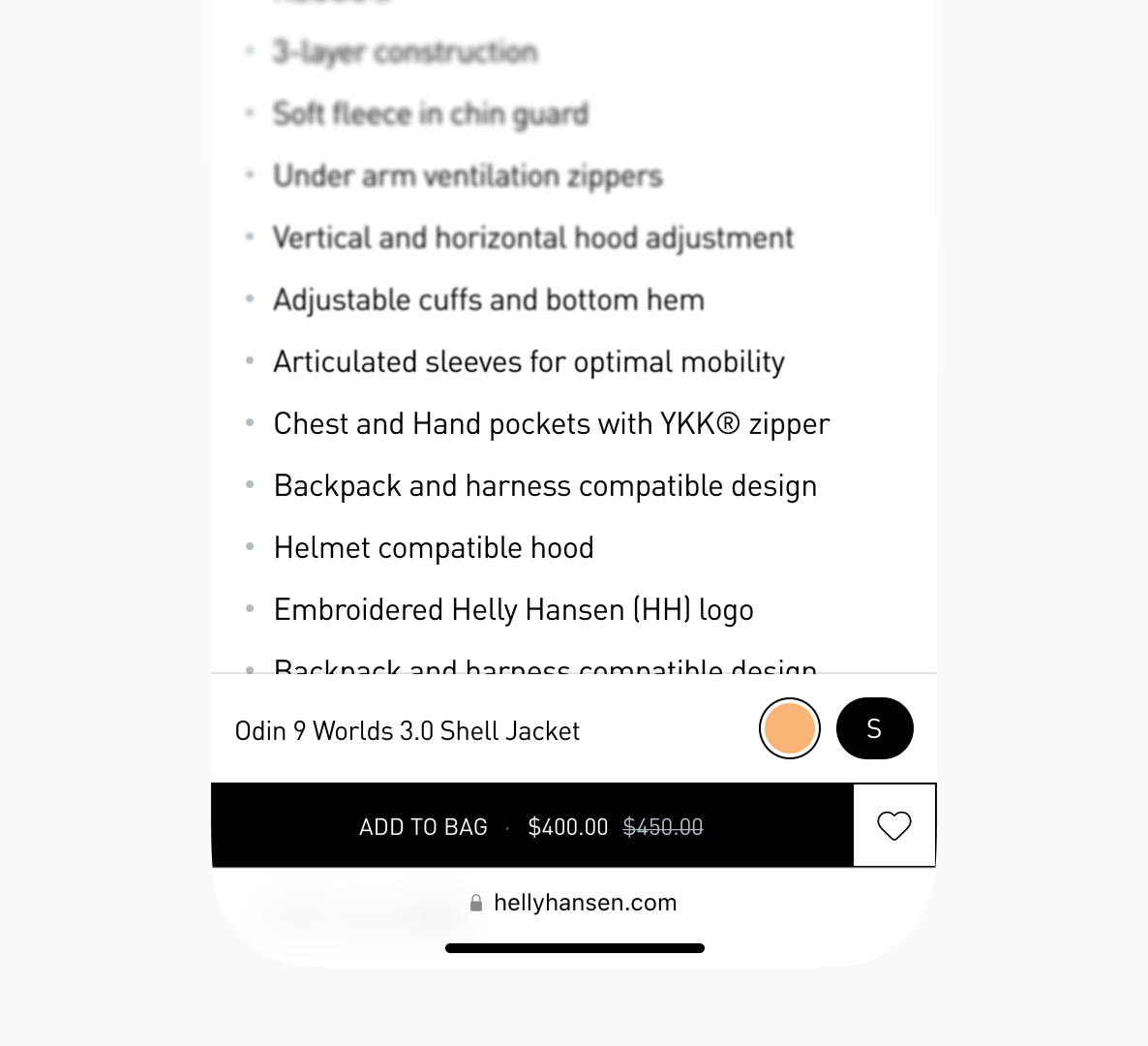 Sticky menu mobile, after